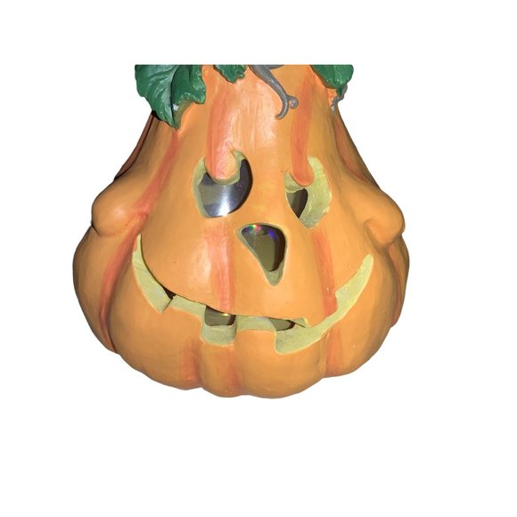 Battery Operated Halloween Pumpkin Jack-O-Lantern - Picture 3 of 9